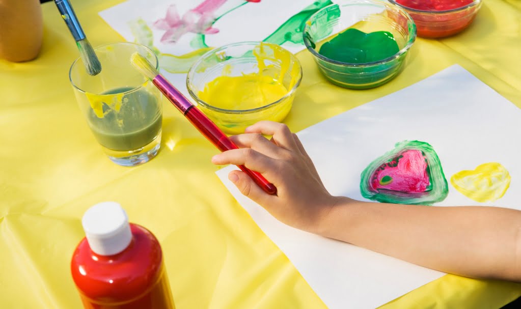 peinture d'enfant