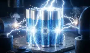 pile gonfléé a bloc